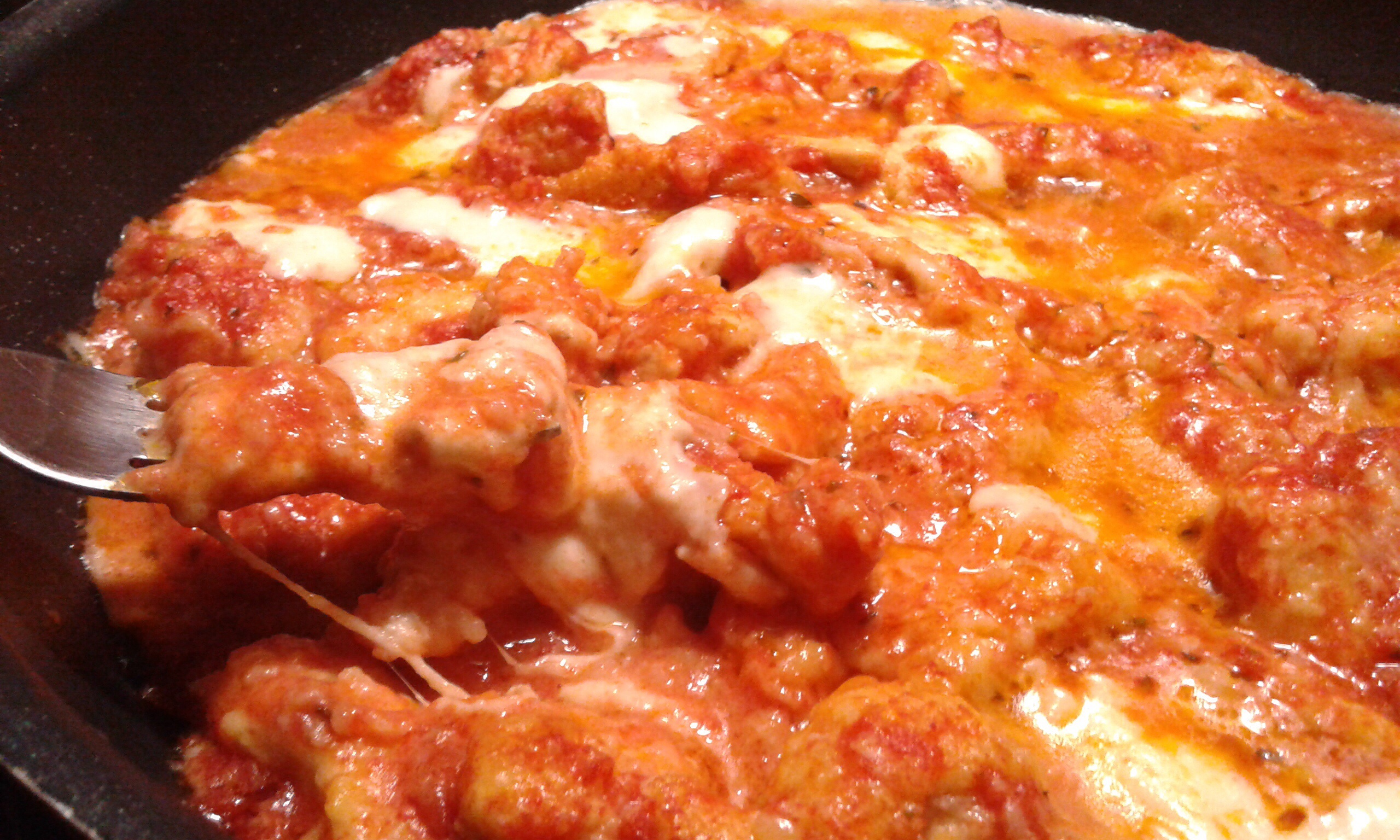 Straccetti di pollo alla pizzaiola