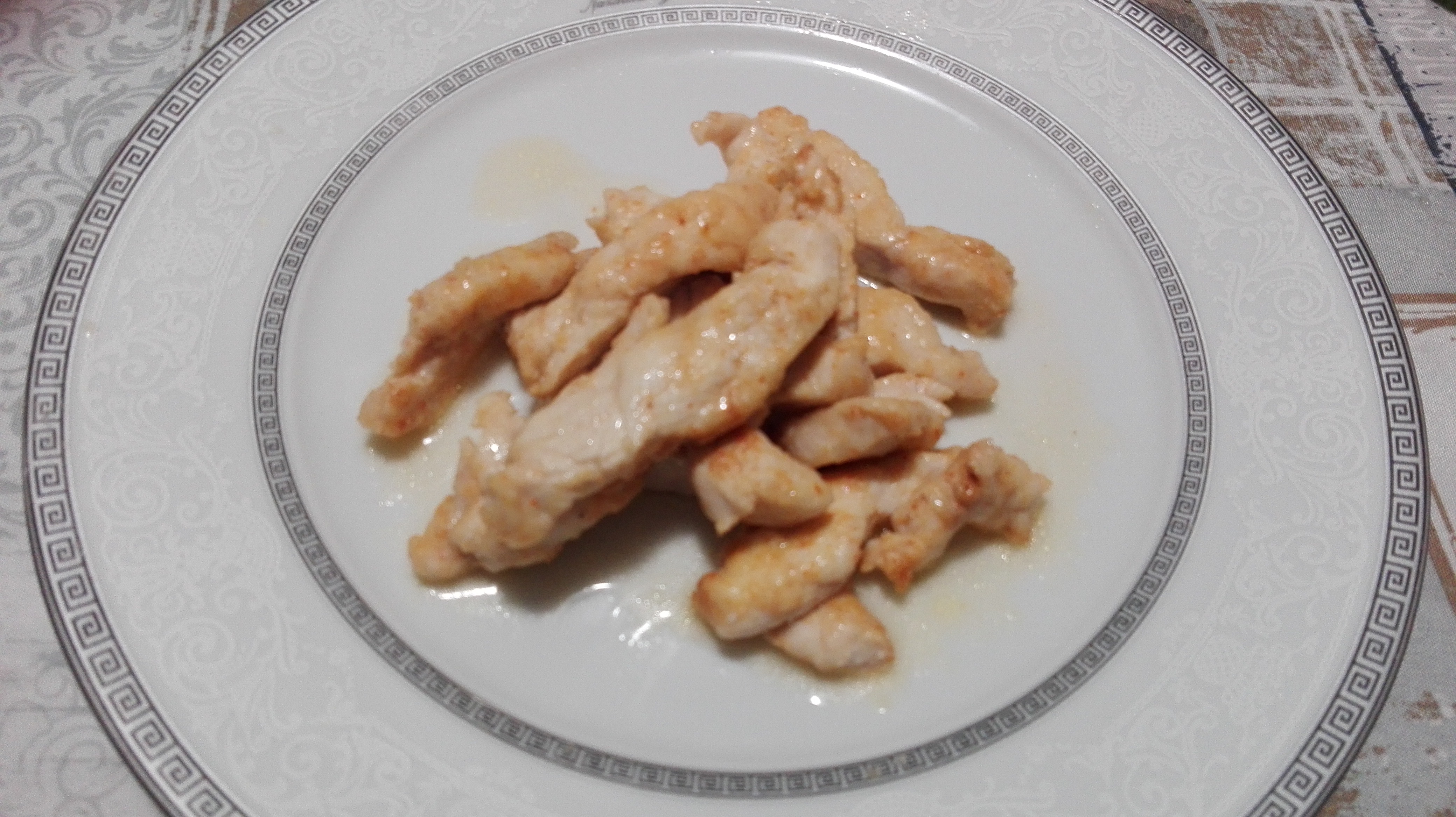 Straccetti di pollo light alla paprika