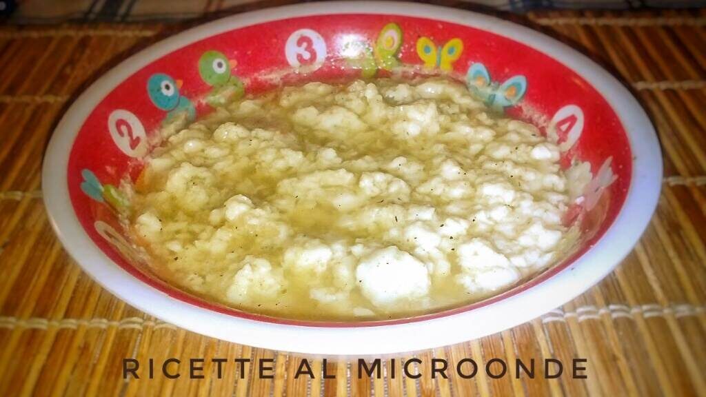 Stracciatella d’uovo al microonde
