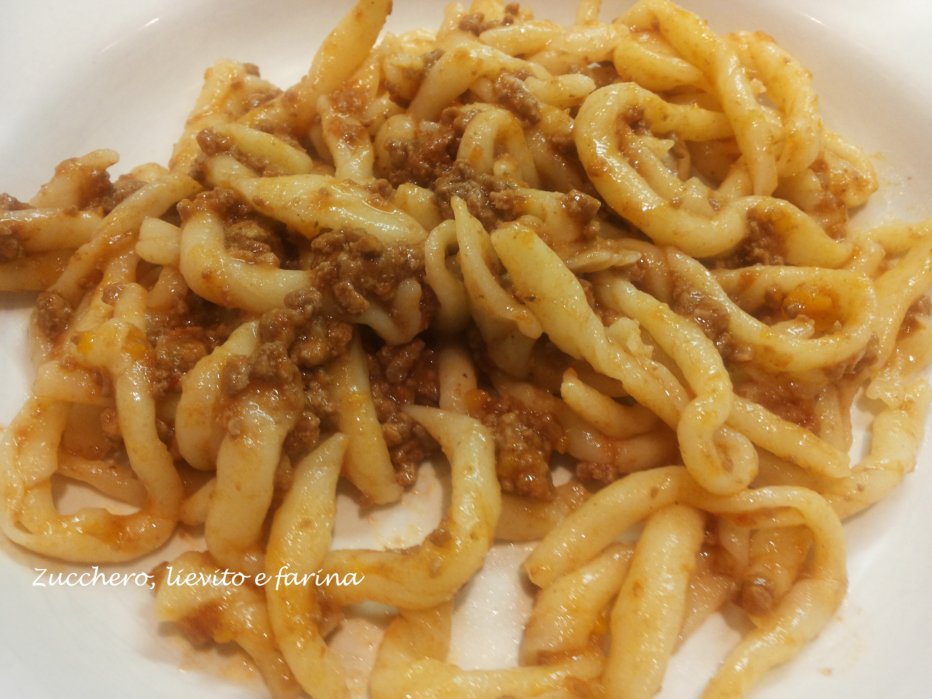 Strozzapreti (impasto base)