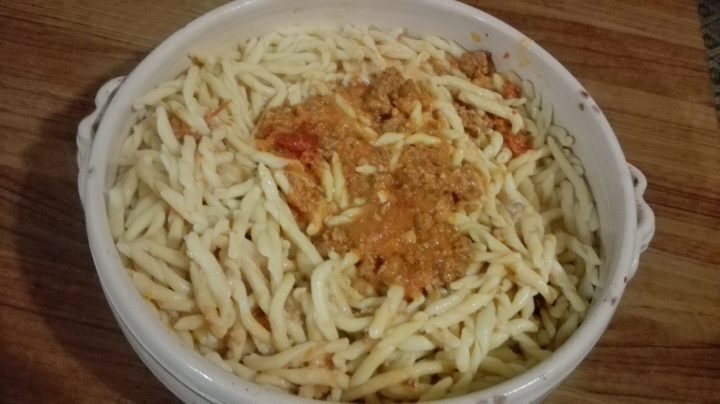 Strozzapreti pasticciati