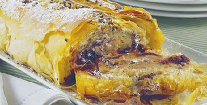 Strudel agli amaretti