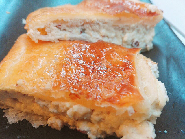 Strudel al gorgonzola