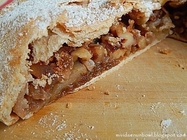 Strudel con un tocco del sud