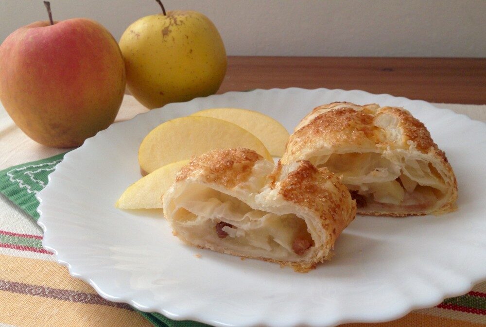 Strudel di mele con pasta sfoglia