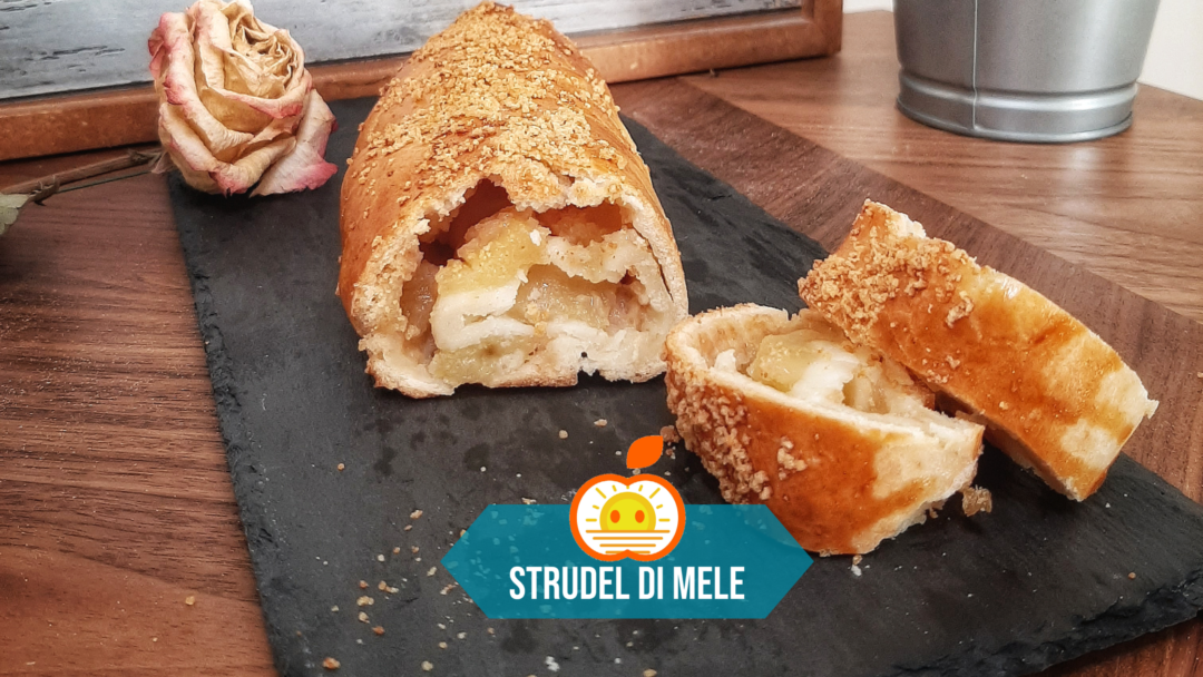Strudel di mele senza glutine e lattosio