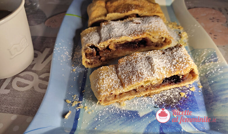 Strudel di mele vegano