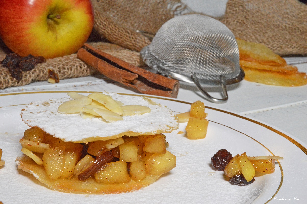 Strudel di mele veloce con pasta fillo