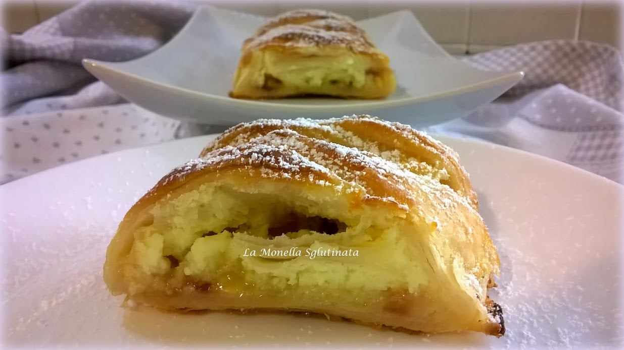 Strudel di ricotta senza glutine