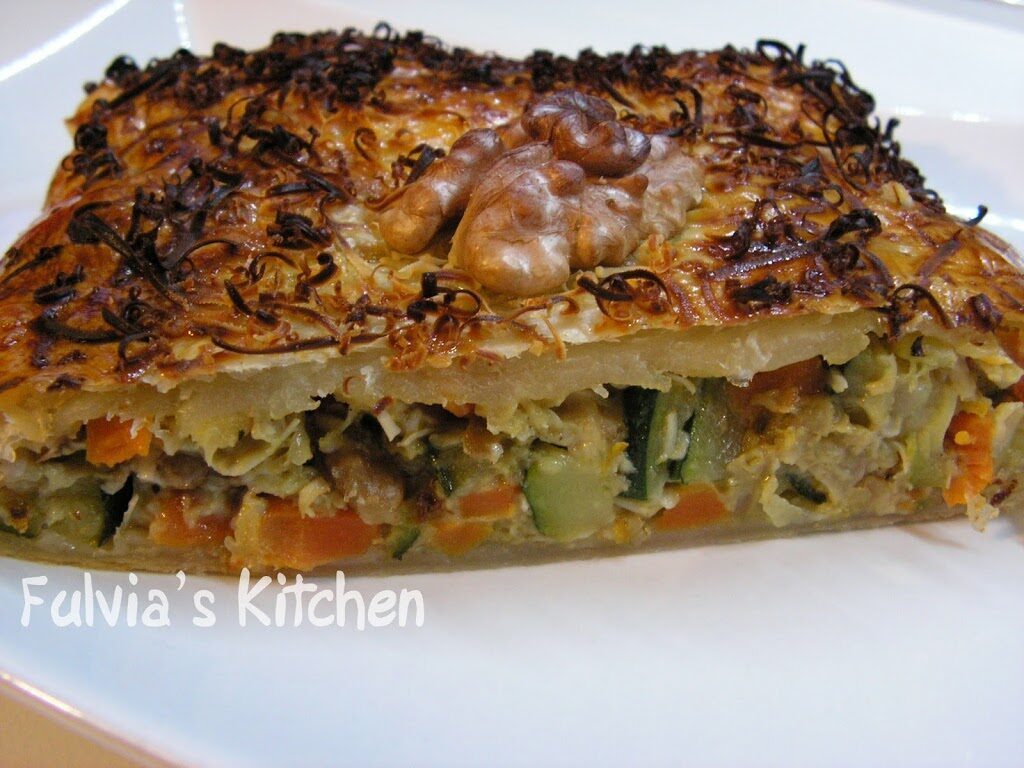 Strudel di verdurine croccanti