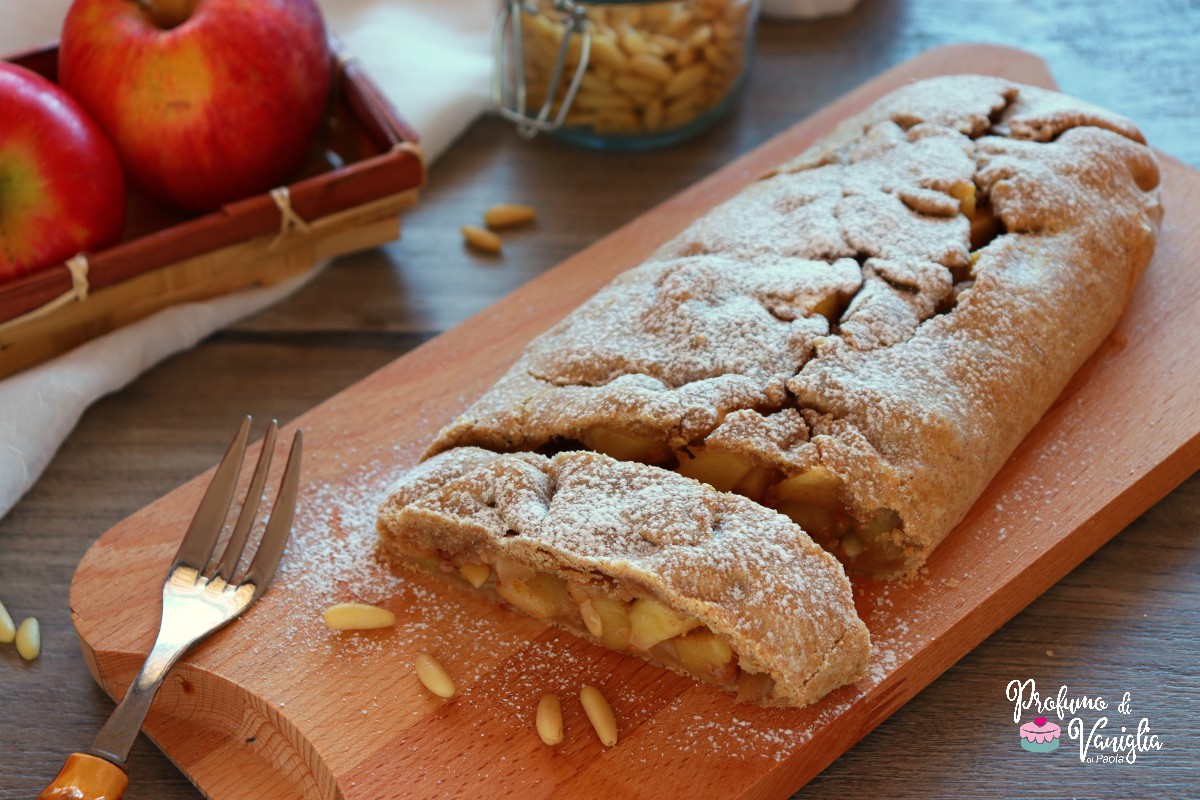 Strudel integrale senza zucchero