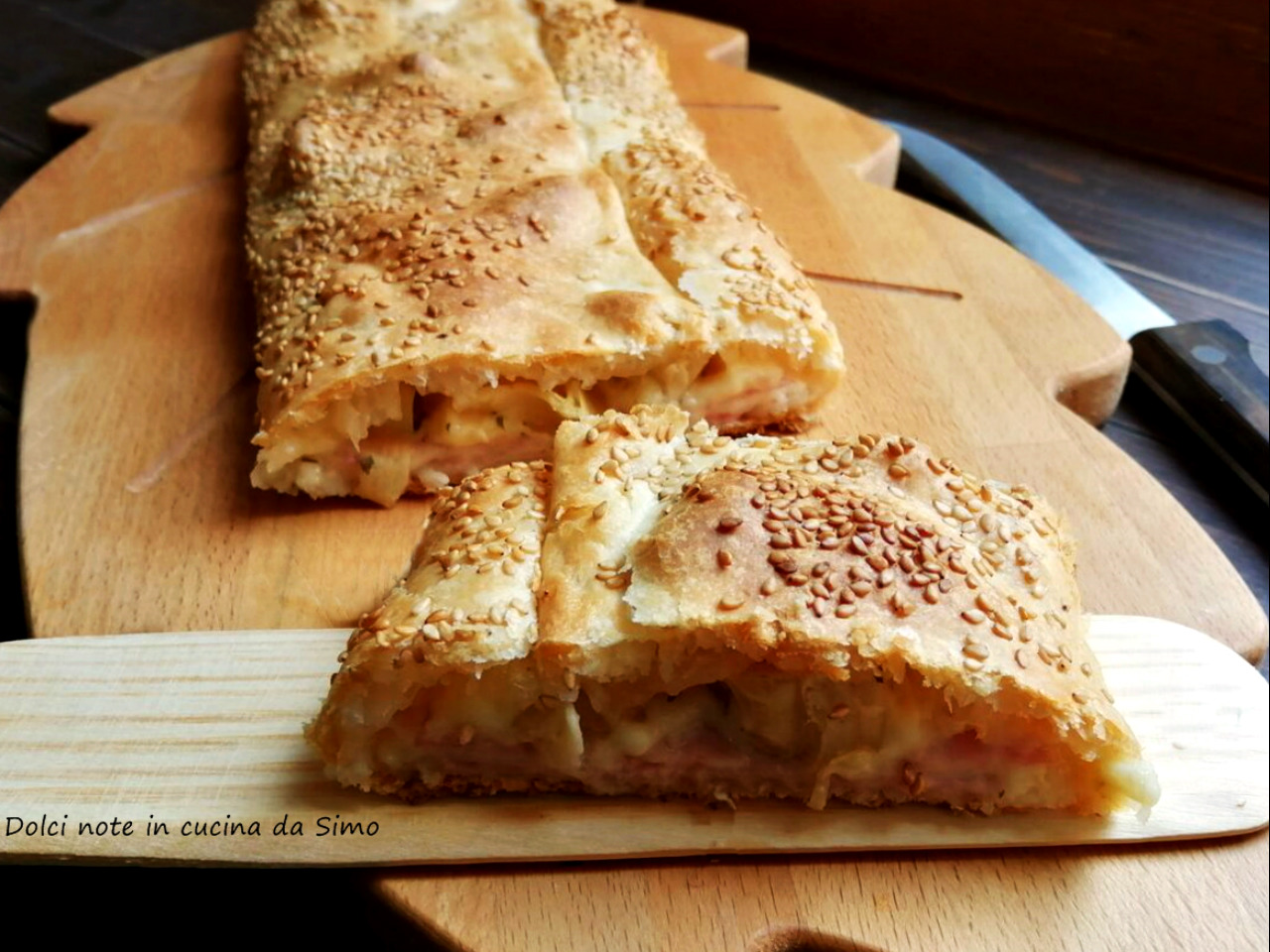 Strudel salato di sfoglia