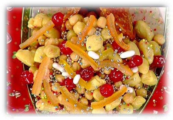Struffoli delle feste da la prova del cuoco