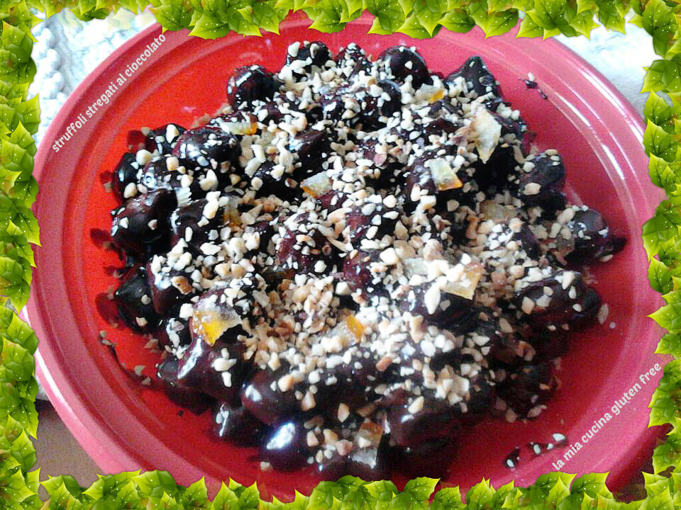 Struffoli stregati al cioccolato