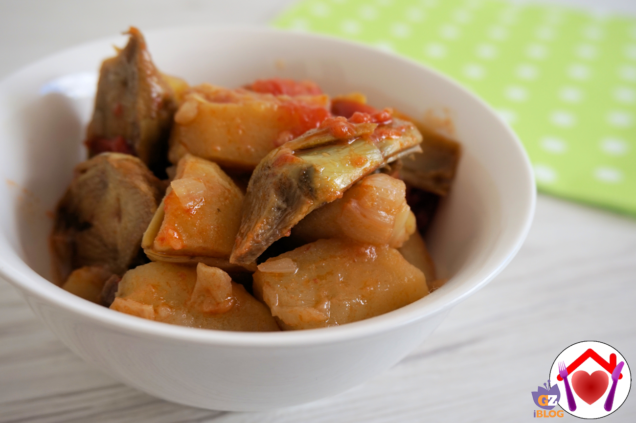 Stufato di carciofi e patate