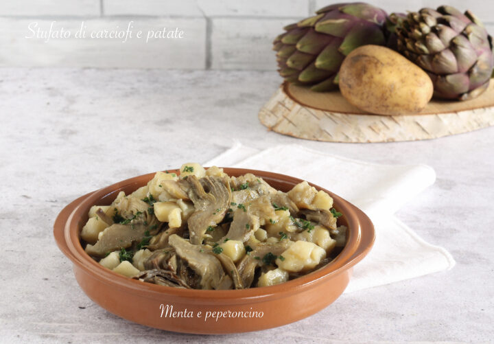Stufato di carciofi e patate