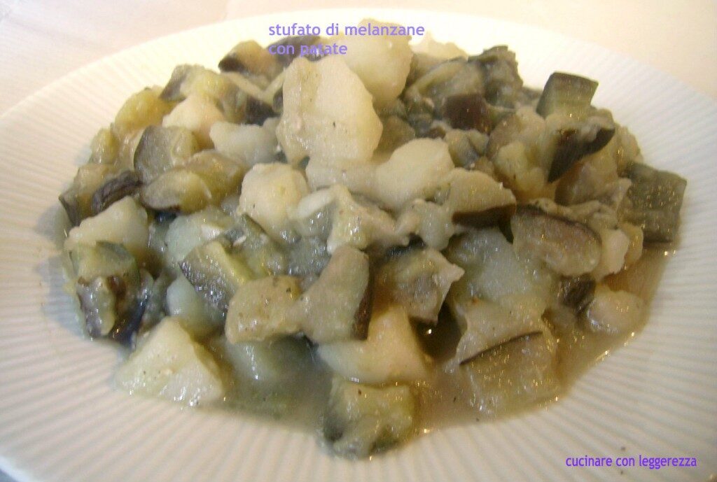 Stufato di melanzane con patate