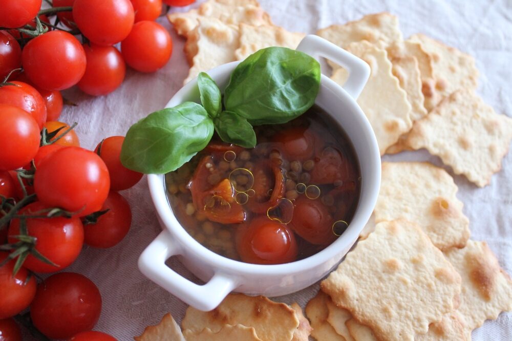 Stuzzica l’appetito: lenticchie e pomodorini per iniziare