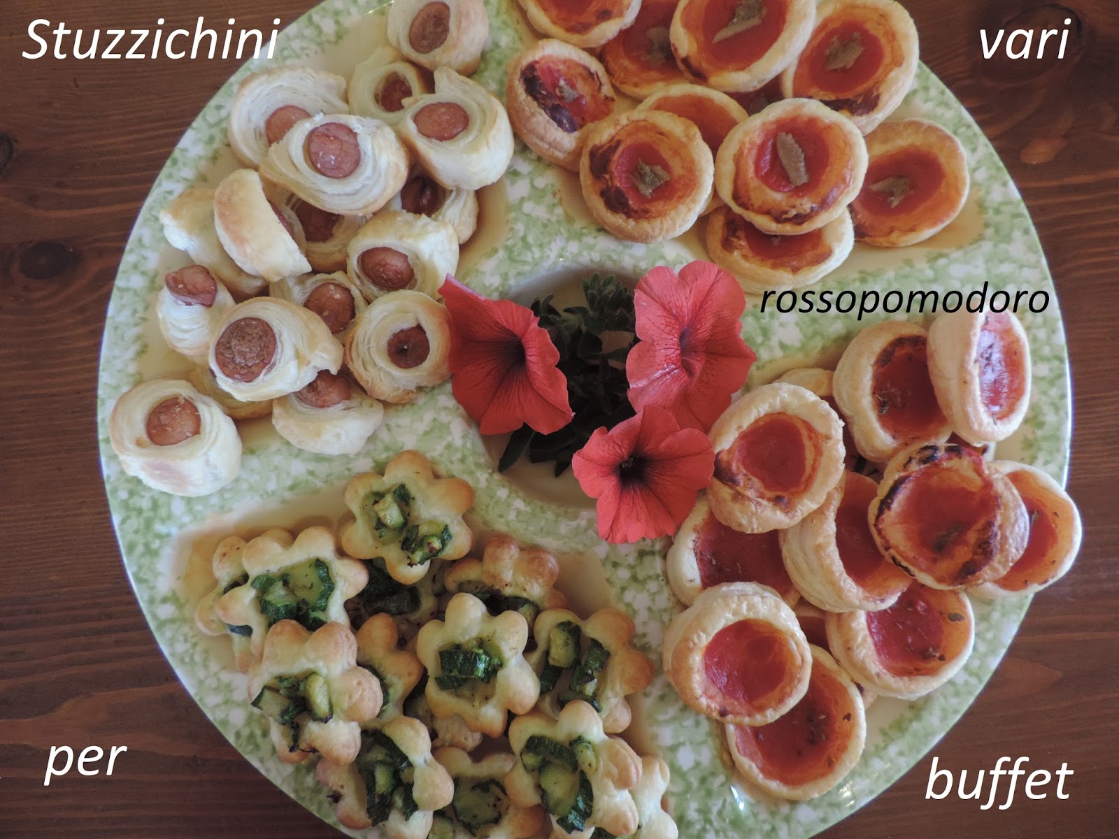 Stuzzichini vari per buffet