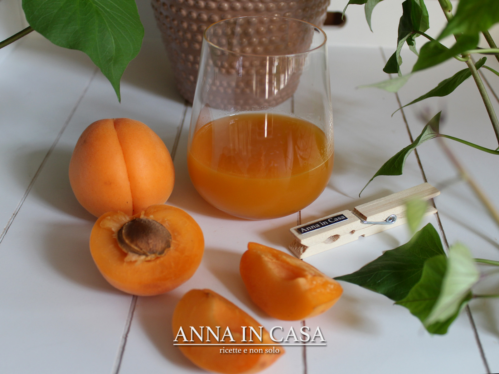 Succo di albicocche