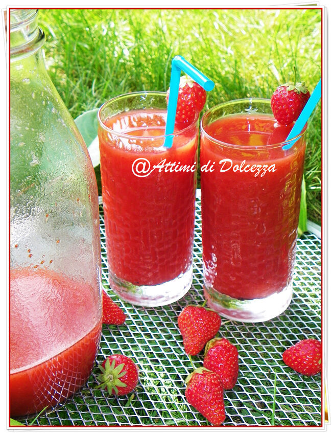 Succo di fragole