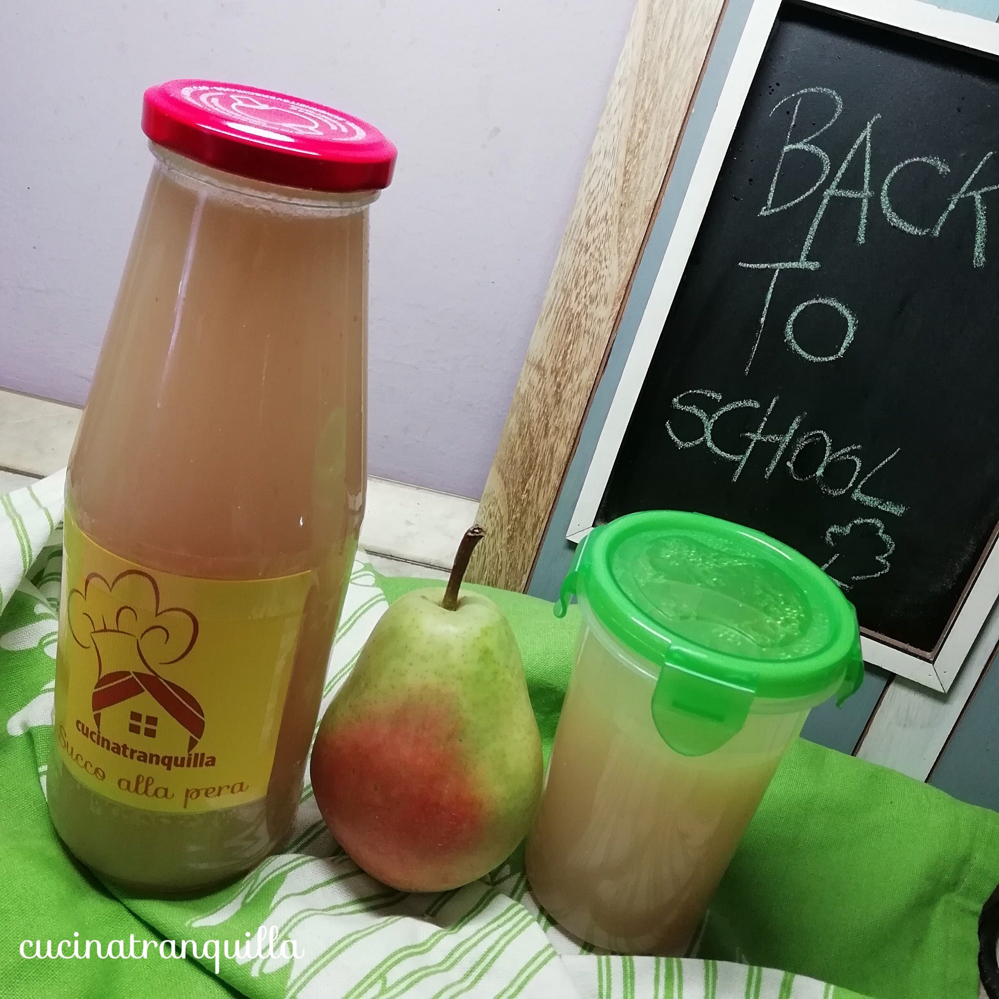 Succo di frutta alla pera
