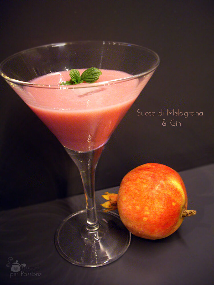 Succo di Melagrana – L’analcolico e l’alcolico base Gin