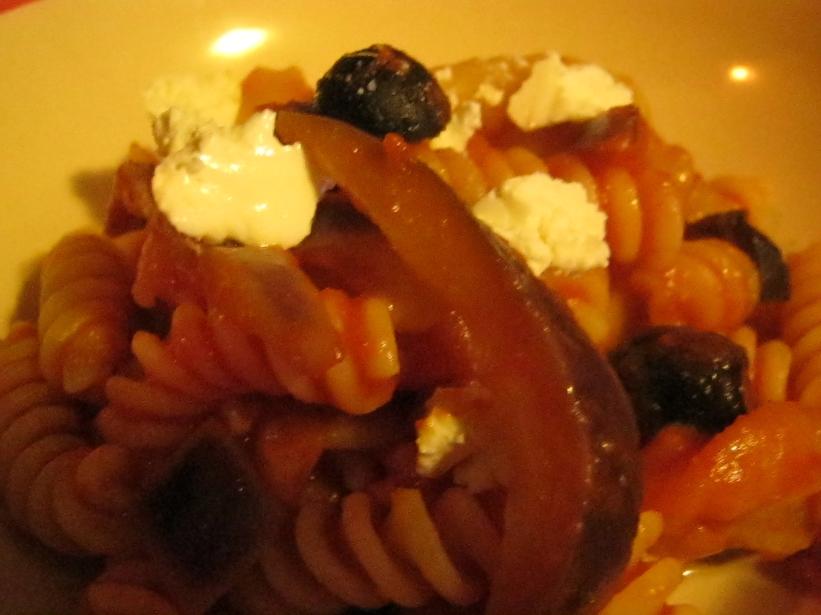 Sugo di melanzane e ricotta