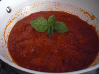 Sugo pomodoro e basilico