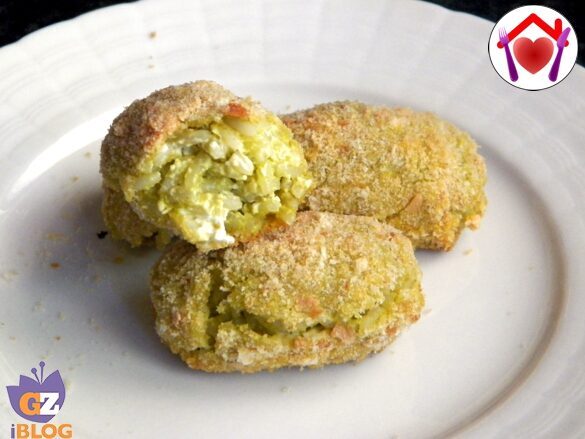 Supplì al pesto cotti al forno!
