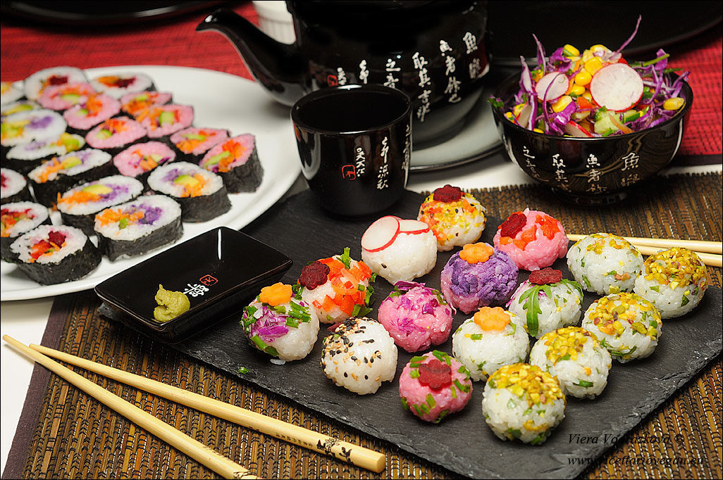 Sushi day-temari sushi (sushi balls) a modo mio