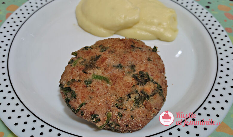 Svizzere di carne e spinaci
