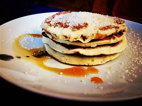 Sweet potato pancakes
