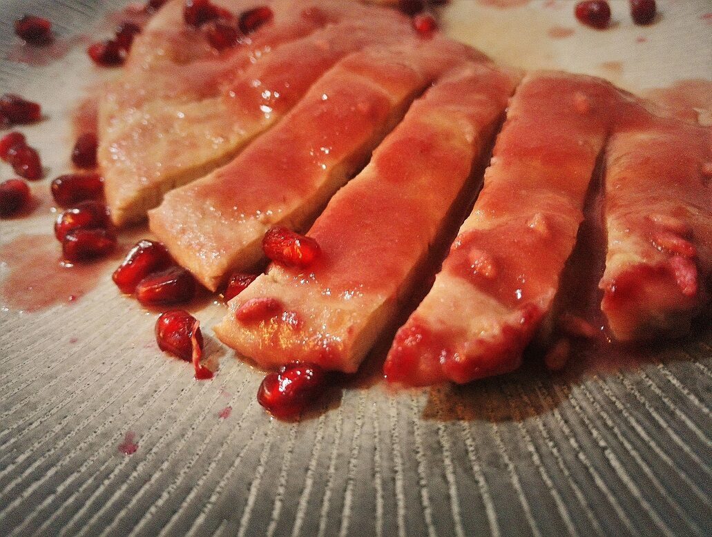 Tacchino in salsa di melograno e marsala