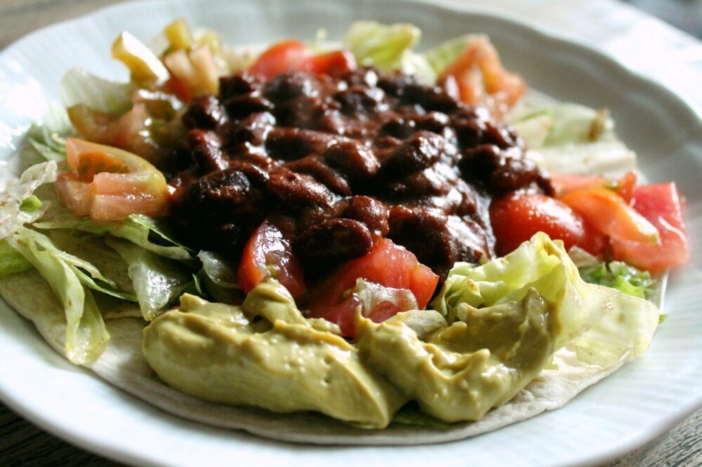 Tacos con carne veloci