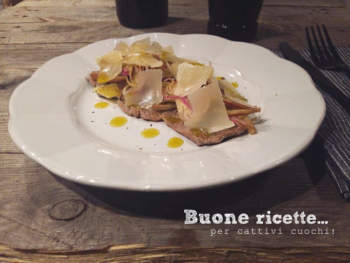 Tagliata ai carciofi