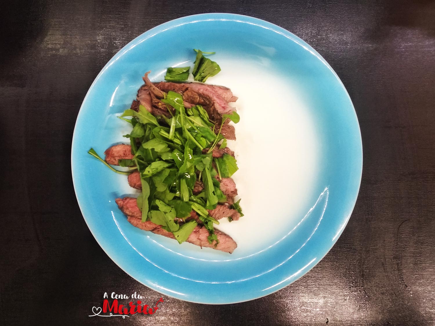 Tagliata di manzo con rucola