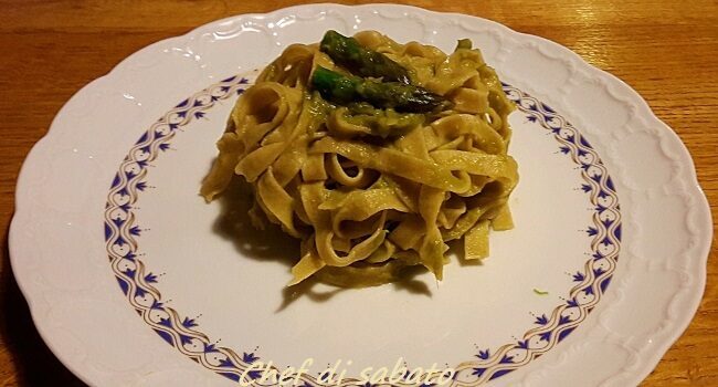 Tagliatelle agli asparagi