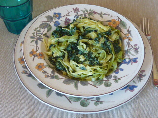 Tagliatelle agli spinaci