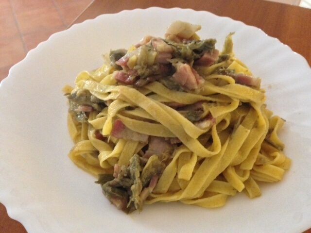 Tagliatelle ai carciofi