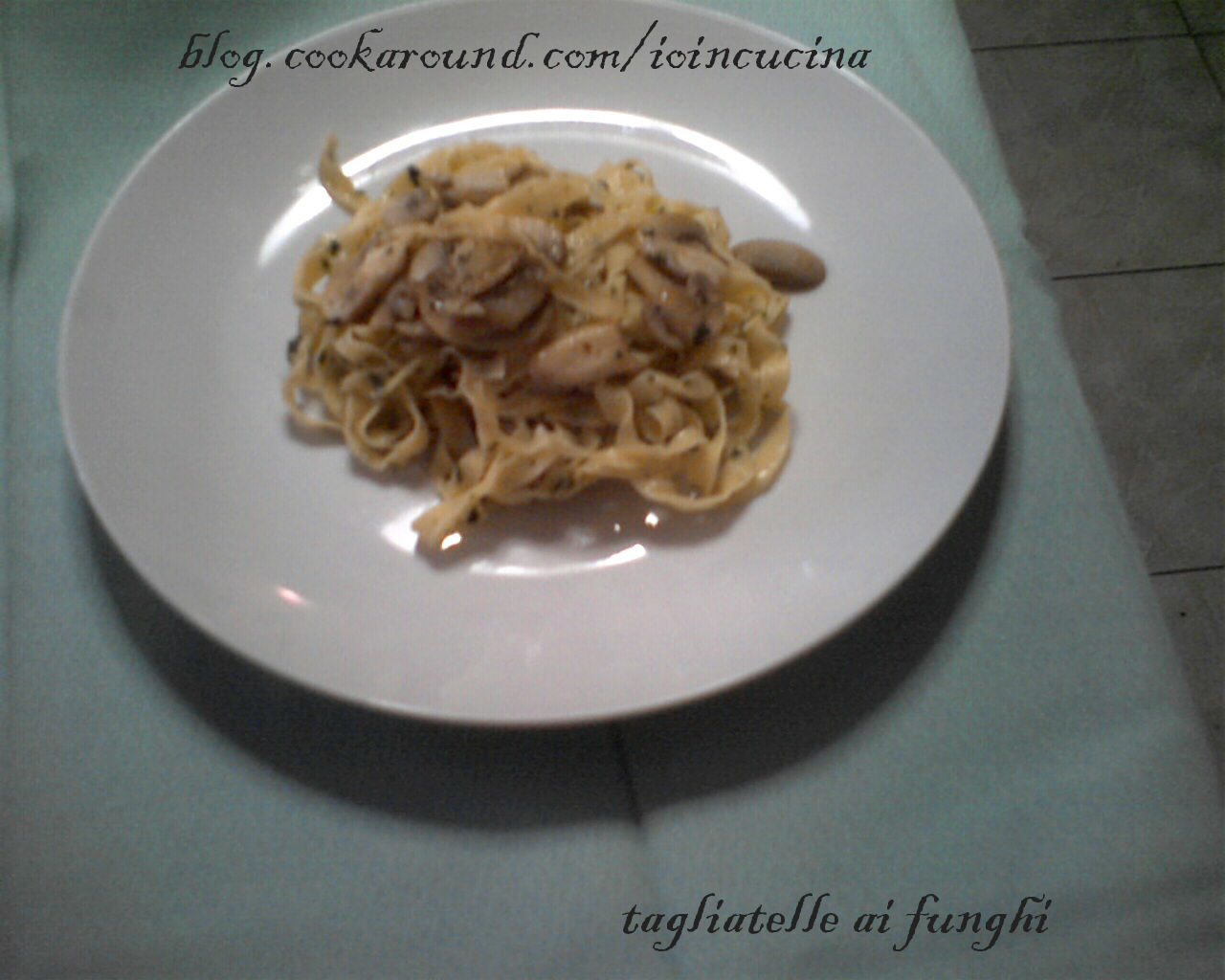 Tagliatelle ai funghi