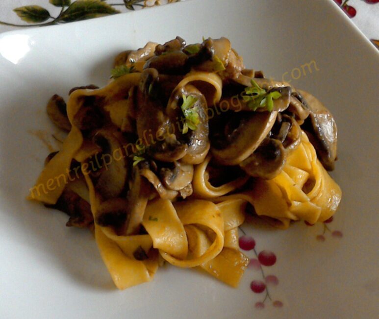 Tagliatelle ai funghi