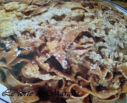 Tagliatelle al cacao fatte in casa……