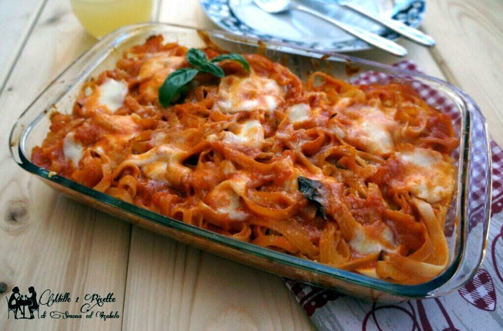 Tagliatelle al forno – la nostra ricetta domenicale facile e veloce