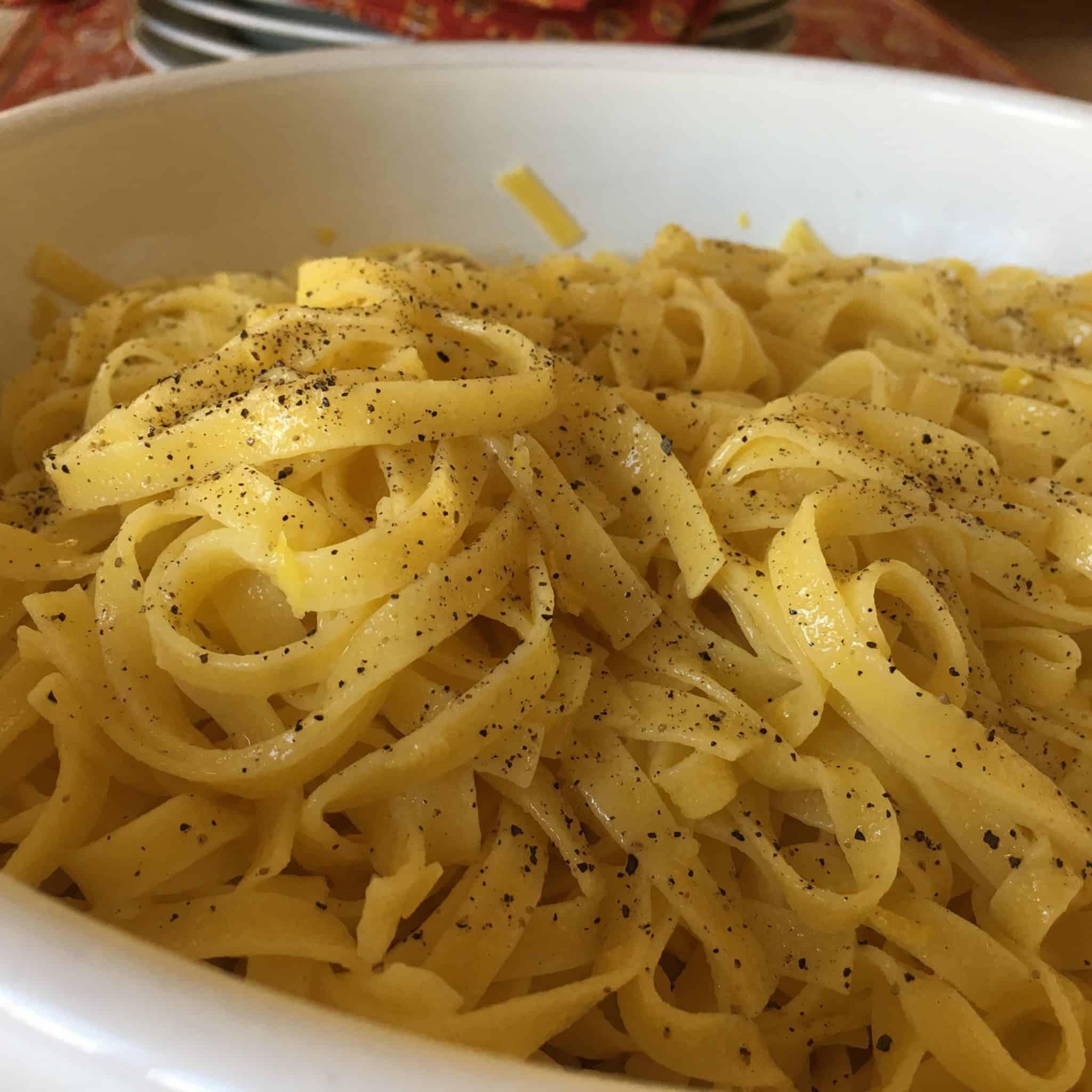 Tagliatelle al limone