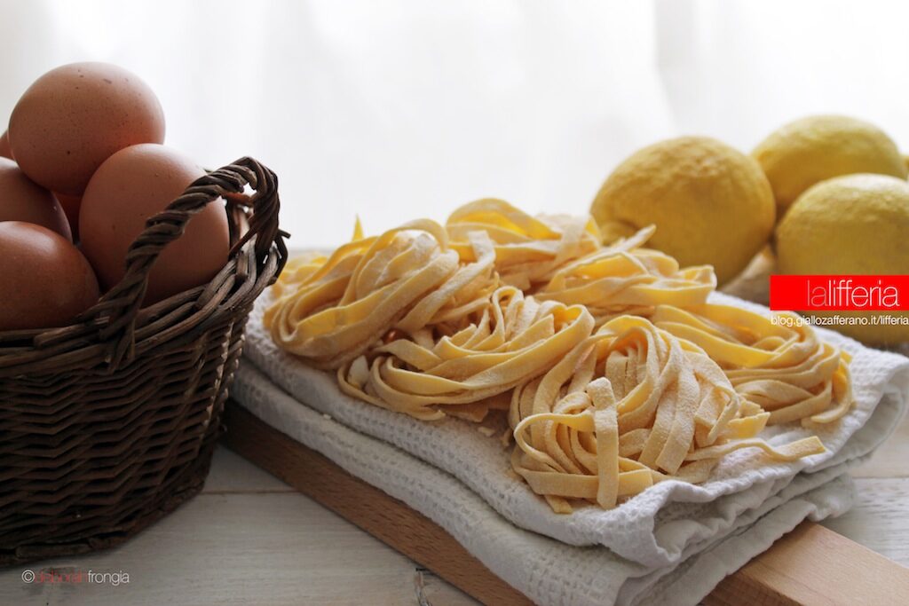 Tagliatelle al limone | Ricetta base