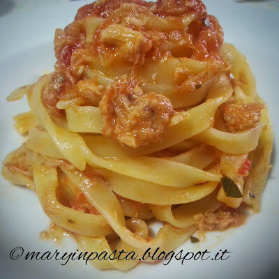 Tagliatelle al rag