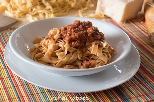 Tagliatelle al ragù