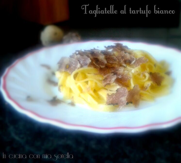 Tagliatelle al tartufo bianco