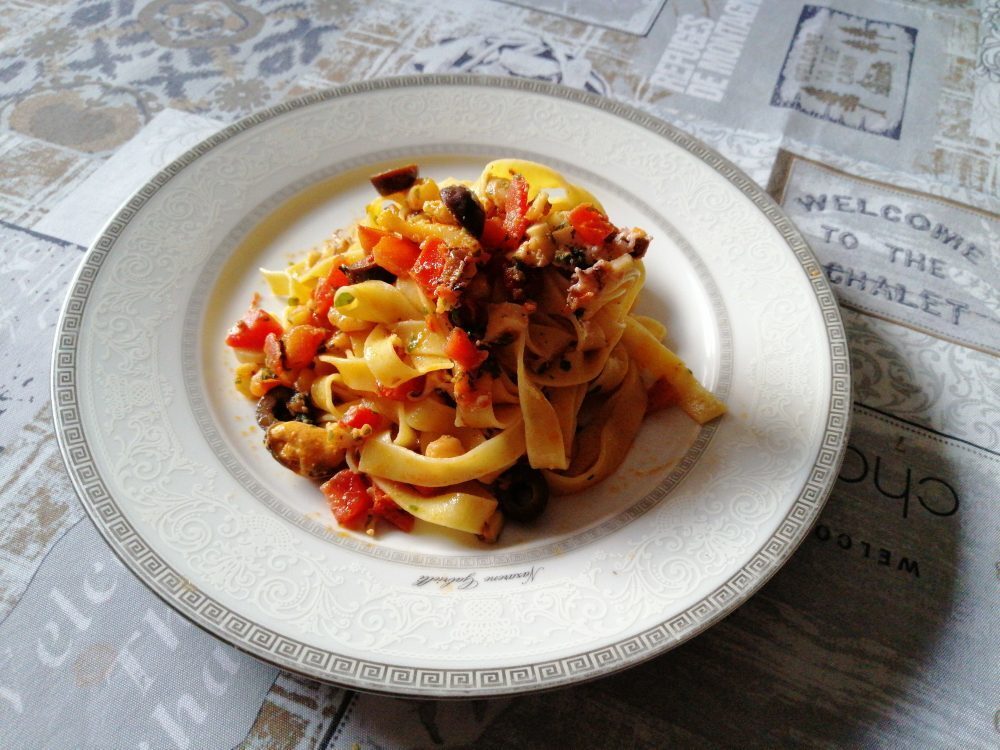 Tagliatelle alla marinara